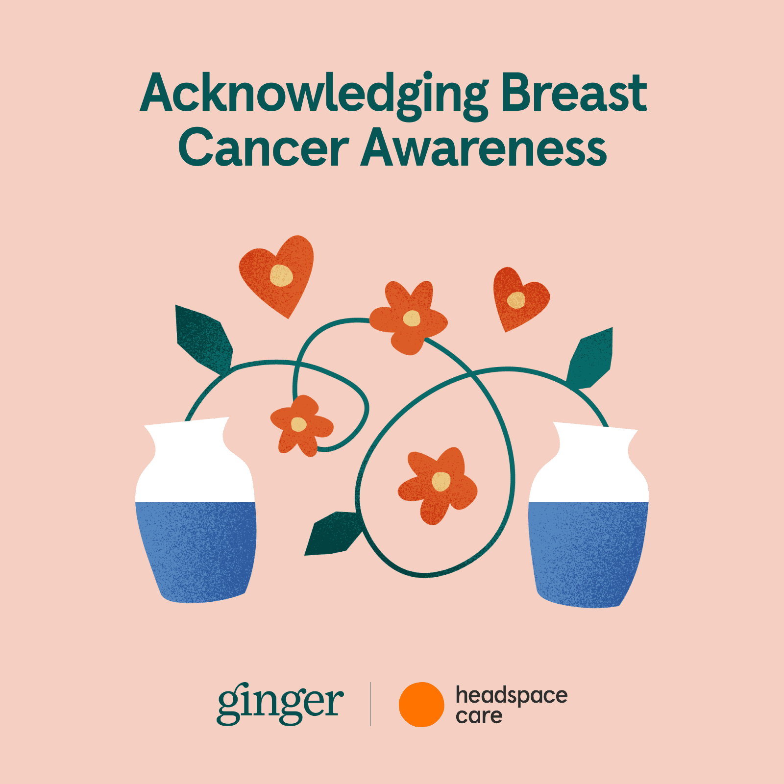 Acknowledging Breast Cancer Awareness with Ginger and Headspace Care